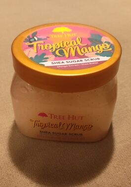 NEW!! Tree Hut Tropical Mango Shea Sugar Scrub -18oz